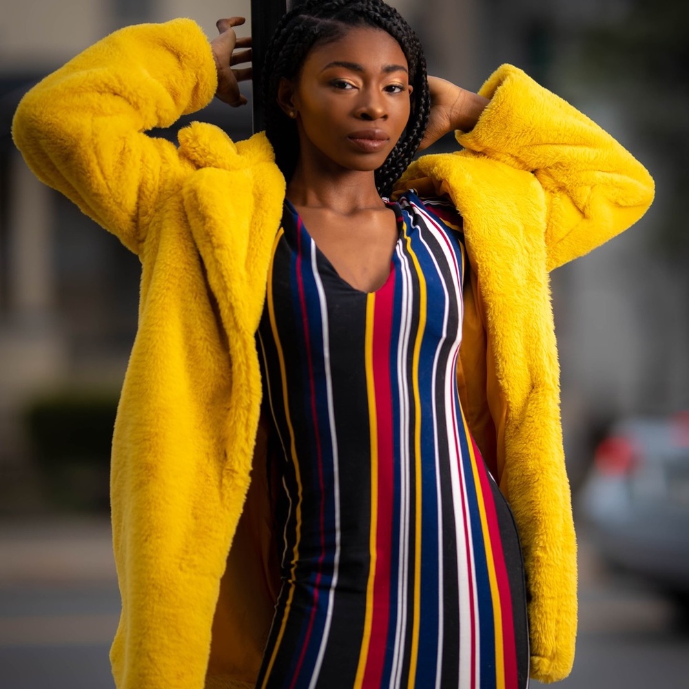 Yellow coat